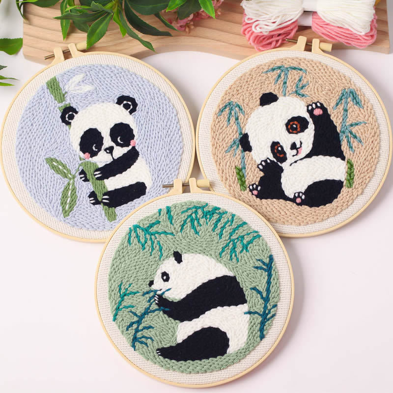 Panda Trio Needlecraft Kit