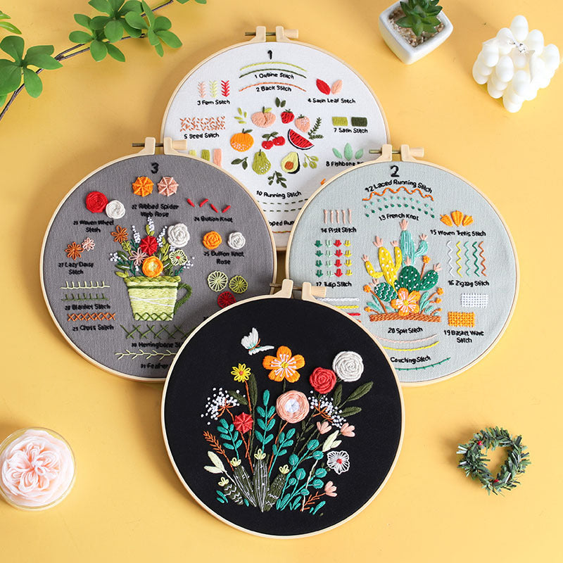 Four Seasons Stitch Sampler Set